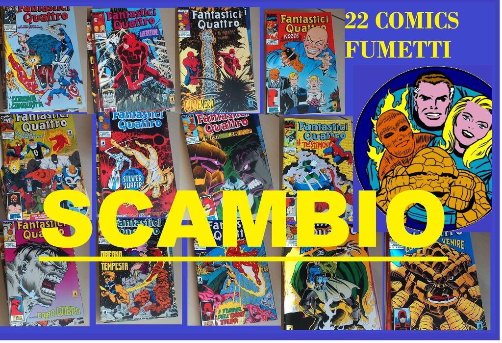 4695909 FUMETTI COMICS MARVEL D.C.